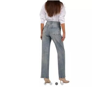 Kut from the Kloth Women's Sienna Wide Leg Jeans - Blue